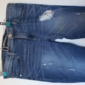 Express SZ 8 Girlfriend Jeans LIKE NEW